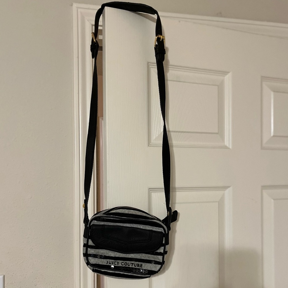 Juicy Couture Sequinned Striped Purse